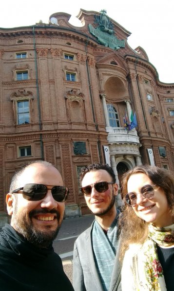 Turin with G and Y